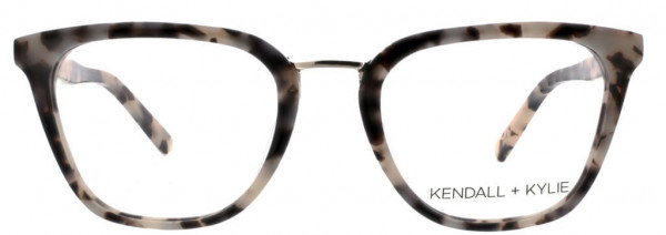 KENDALL + KYLIE Lola Eyeglasses, Taupe Tortoise