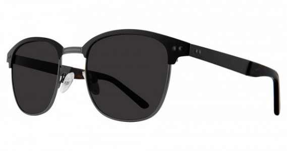 Masterpiece MP5000 Sunglasses, BLACK Black (Polarized Grey)