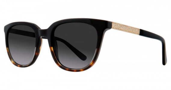 Masterpiece MP6002 Sunglasses, BLACK Black/Tortoise (Polarized Brown)