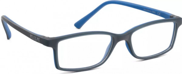 Hilco 85011 Eyeglasses, Blue Grey/Blue (Clear Lenses)