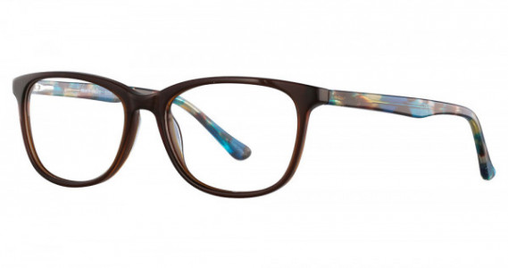Marie Claire 6206 Eyeglasses, Brown/Teal Tortoise