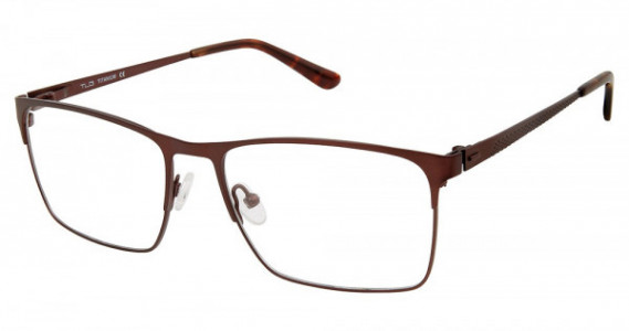TLG NU028 Eyeglasses, C02 MT BROWN