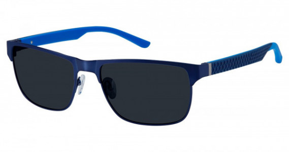 Champion FL6002 Eyeglasses, C03 MATTE NAVY/BLUE (SILVER FLASH)