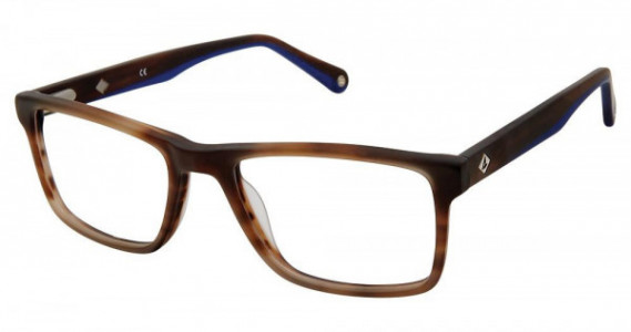 Sperry Top-Sider TIDEBEACH Eyeglasses, C02 MATTE BROWNHORN