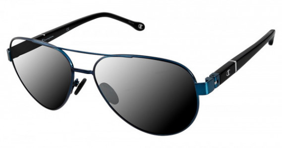 Champion 6061 Sunglasses, C03 NAVY (SILVER FLASH)
