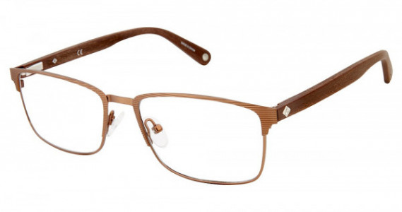Sperry Top-Sider Bayview Eyeglasses, C01 MT BROWN/BROWN