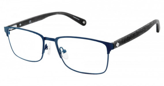 Sperry Top-Sider Bayview Eyeglasses, C03 MT NAVY/DK GREY