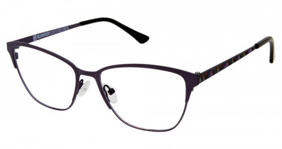 Glamour Editor's Pick GL1011 Eyeglasses, CO1 MATTE NAVY