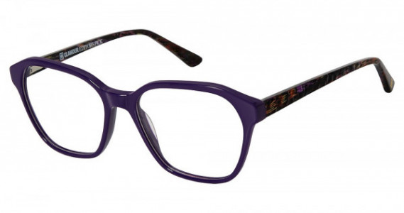 Glamour Editor's Pick 1012 Eyeglasses, C02 EGGPLANT