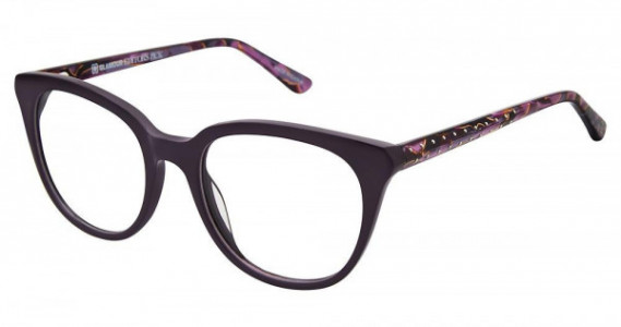 Glamour Editor's Pick GL1014 Eyeglasses, CO2 Eggplant/Purple