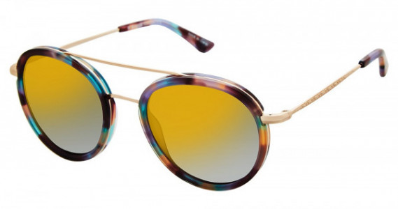 Glamour Editor's Pick GL2012 Eyeglasses, C01 Multi Tort/Gold (Soft Gold Flash)