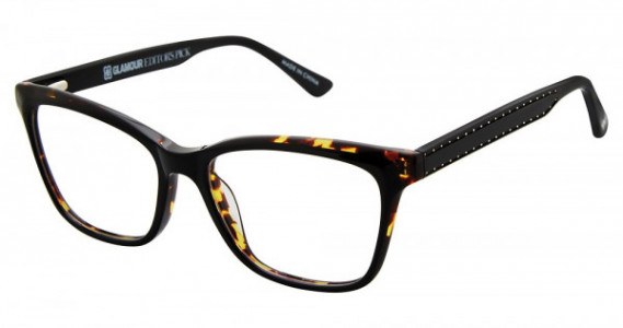 Glamour Editor's Pick GL1008 Eyeglasses, CO1 Black Tortoise