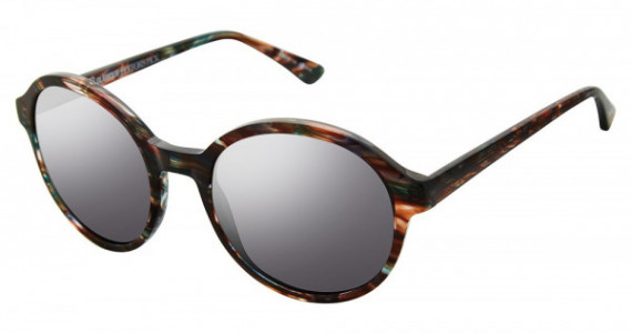 Glamour Editor's Pick GL2001 Sunglasses, C02 Blue Horn (Navy Flash)