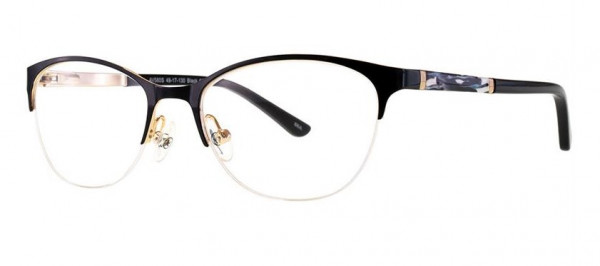 Adrienne Vittadini AV580S Eyeglasses, Black