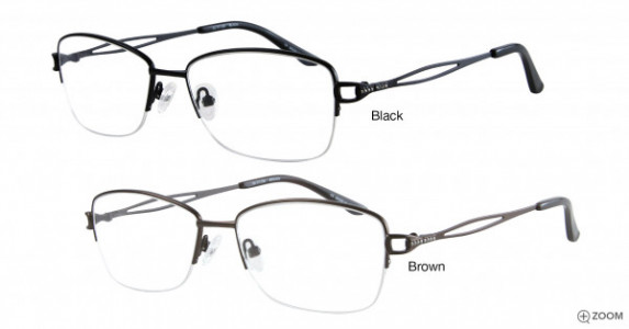 Bulova Woodbury Eyeglasses, Brown