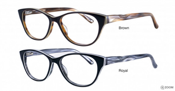 Bulova Ravennati Eyeglasses, Brown