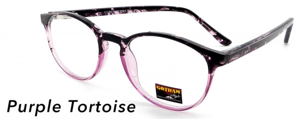 Smilen Eyewear 249 Eyeglasses, Purple Tortoise