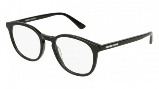 McQ MQ0127O Eyeglasses, 001 - BLACK
