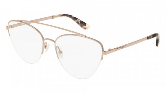McQ MQ0165O Eyeglasses, 002 - GOLD