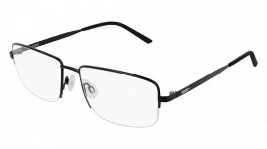 Puma PU0215O Eyeglasses, 001 - BLACK