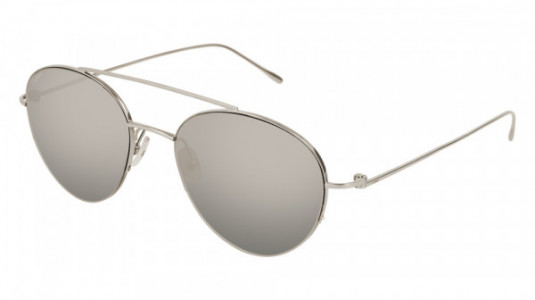 Cartier CT0095S Sunglasses, 001 - SILVER with SILVER lenses