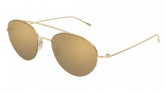 Cartier CT0095S Sunglasses, 002 - GOLD with GOLD lenses