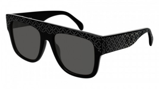 Azzedine Alaïa AA0010S Sunglasses, 002 - BLACK with GREY lenses