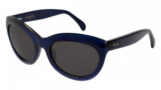 Azzedine Alaïa AA0005S Sunglasses, 003 - BLUE with GREY lenses