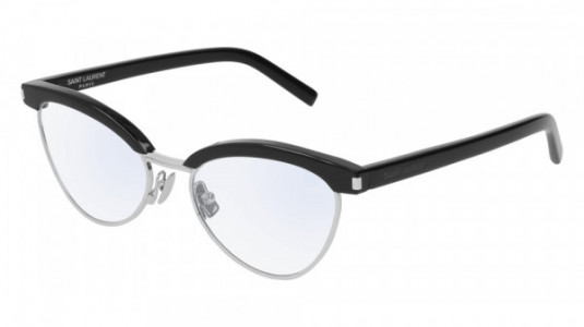 Saint Laurent SL 218 Eyeglasses, 002 - BLACK