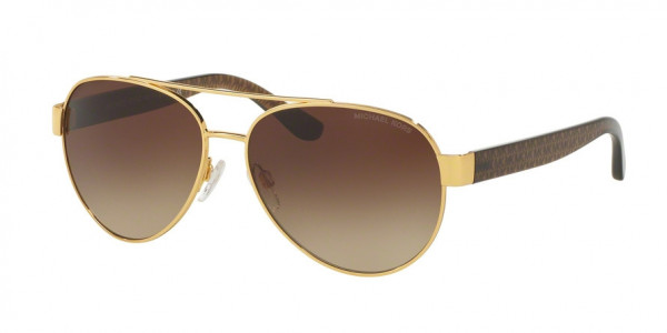 Michael Kors MK1014 BLAIR I Sunglasses, 112513 BLAIR I GOLD SMOKE GRADIENT (GOLD)
