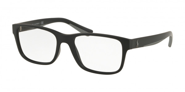 Polo PH2195 Eyeglasses, 5284 MATTE BLACK (BLACK)