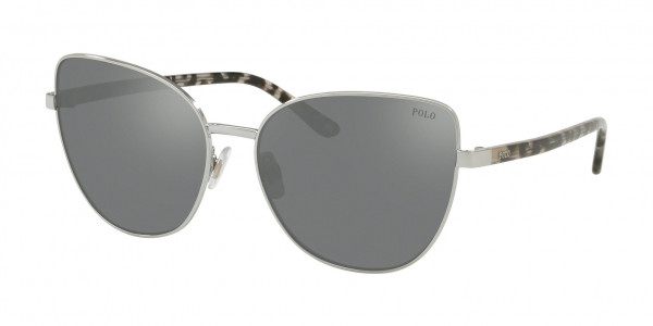 Polo PH3121 Sunglasses, 90016G SILVER (SILVER)