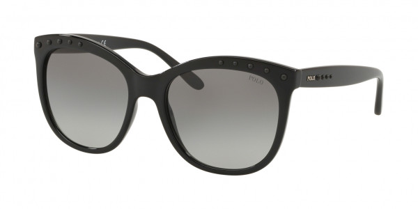 Polo PH4140 Sunglasses, 500111 BLACK (BLACK)