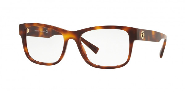 Versace VE3266 Eyeglasses, 5217 HAVANA (HAVANA)