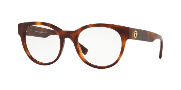 Versace VE3268 Eyeglasses, 5217 HAVANA (HAVANA)