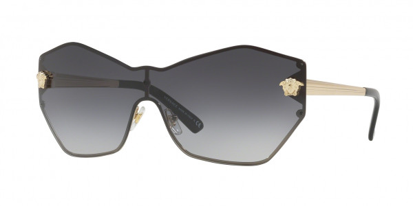 Versace VE2182 - Sunglasses, 12528G - PALE GOLD LIGHT GREY GRADIEN (GOLD)