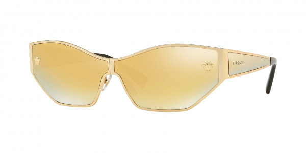 Versace VE2205 Sunglasses, 10027P GOLD (GOLD)
