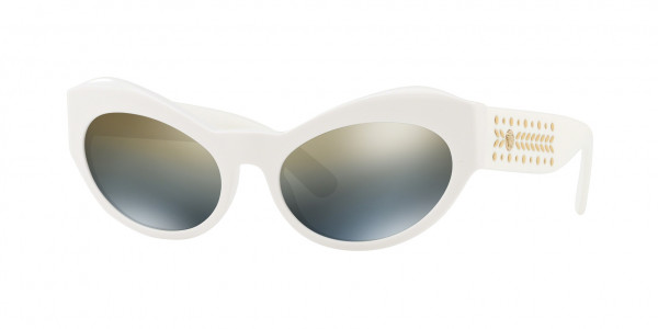 Versace VE4356 Sunglasses, 401/Y9 WHITE (WHITE)