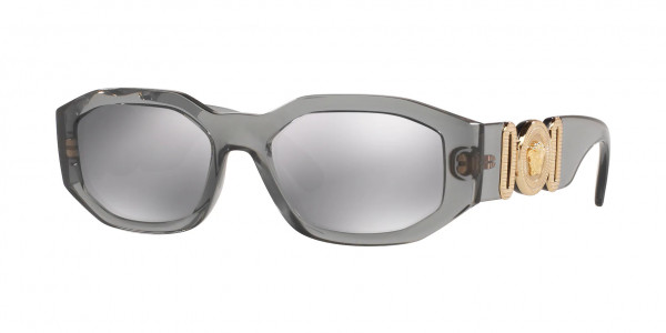 Versace VE4361 Sunglasses, 311/6G TRANSPARENT GREY (GREY)