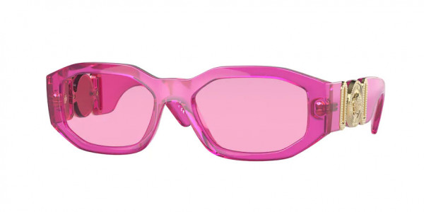 Versace VE4361 Sunglasses, 5334/5 TRANSPARENT FUXIA FUCHSIA (VIOLET)