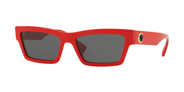 Versace VE4362 Sunglasses, 506587 RED (RED)