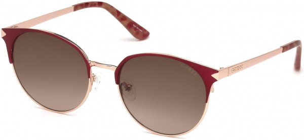 Guess GU7516 Sunglasses, 70F - Matte Bordeaux / Gradient Brown Lenses - New Color
