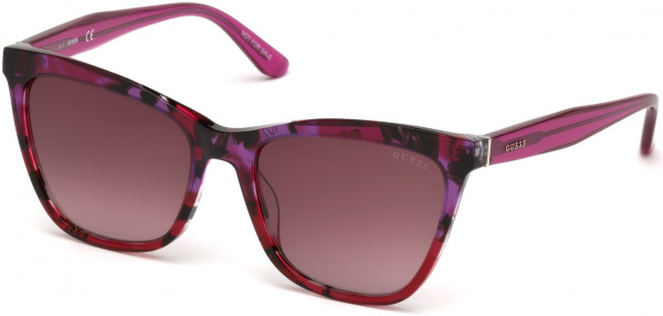 Guess GU7520 Sunglasses, 83Z - Violet/other / Gradient Or Mirror Violet Lenses
