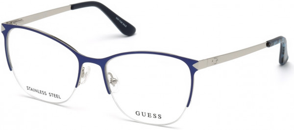 Guess GU2666 Eyeglasses, 090 - Shiny Blue