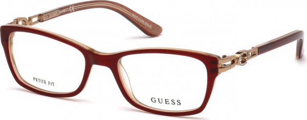 Guess GU2677 Eyeglasses, 069 - Bordeaux/Monocolor / Bordeaux/Monocolor