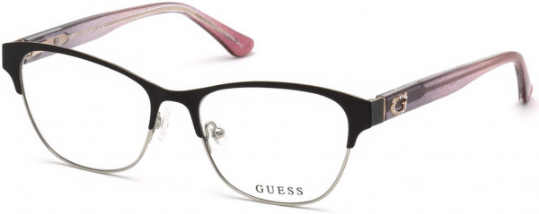 Guess GU2679 Eyeglasses, 002 - Matte Black