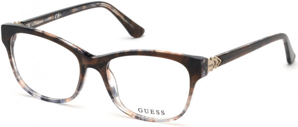 Guess GU2696 Eyeglasses, 056 - Havana/other