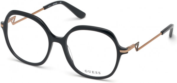 Guess GU2702 Eyeglasses, 001 - Shiny Black