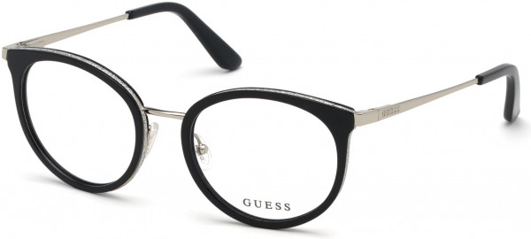 Guess GU2707 Eyeglasses, 001 - Shiny Black