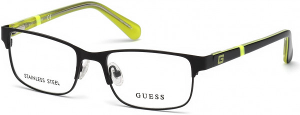 Guess GU9180 Eyeglasses, 002 - Matte Black